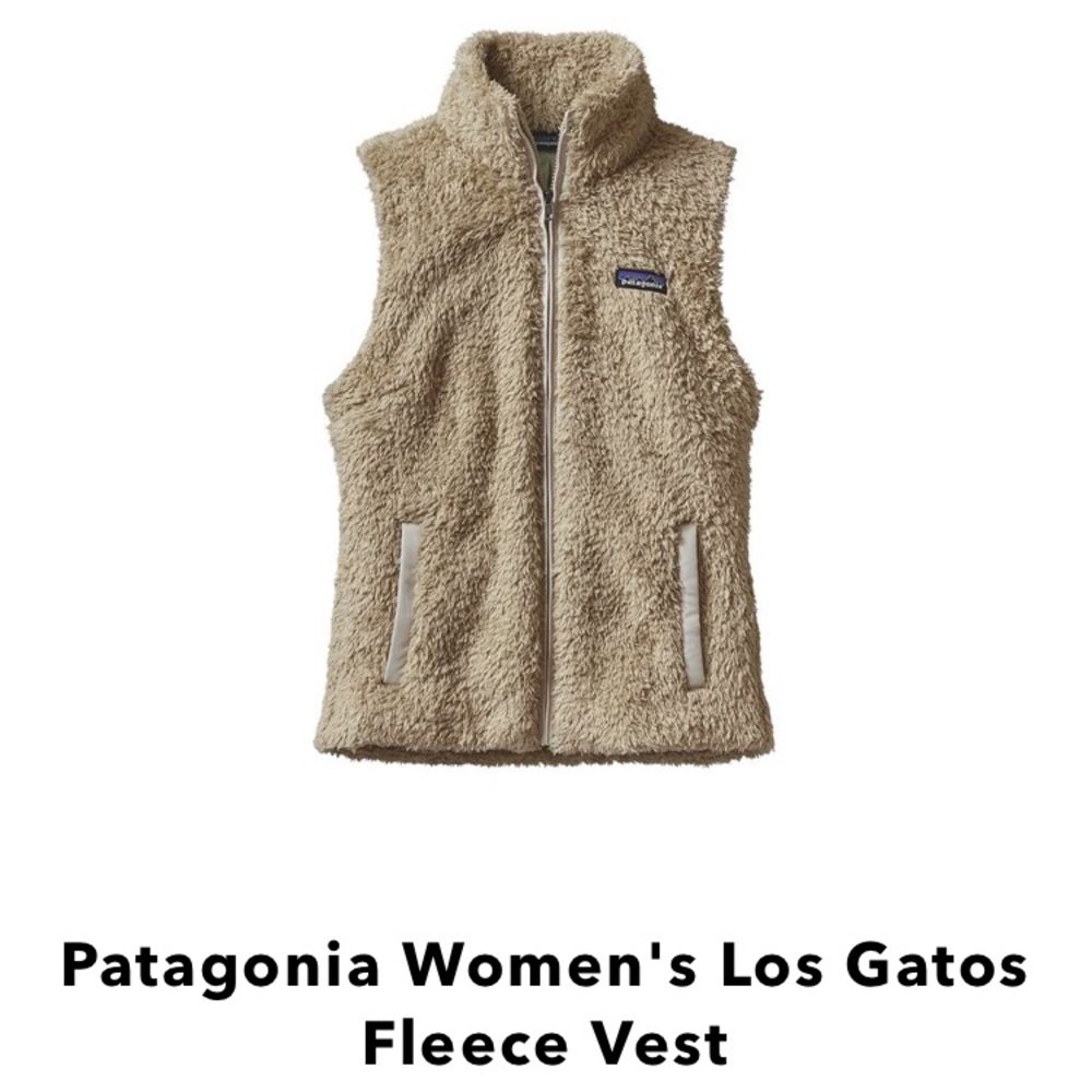 Patagonia Las Gatos fleece vest el cap khaki